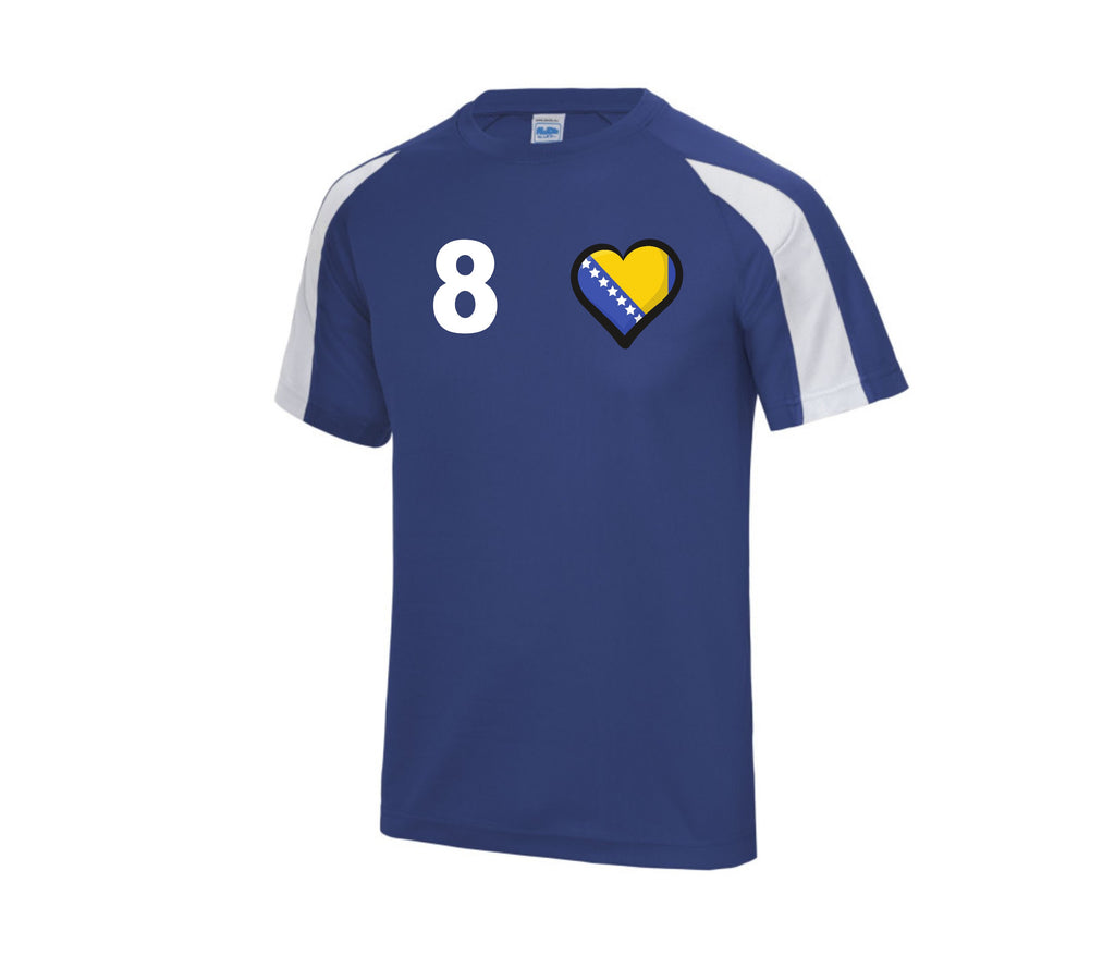 Bosnien-Trikot - Personalisiertes T-Shirt