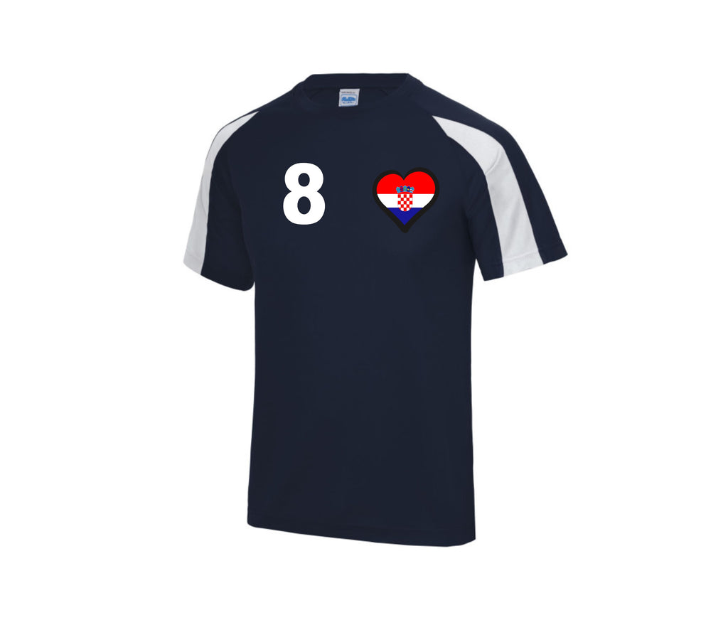 Kroatien-Trikot - Personalisiertes T-Shirt