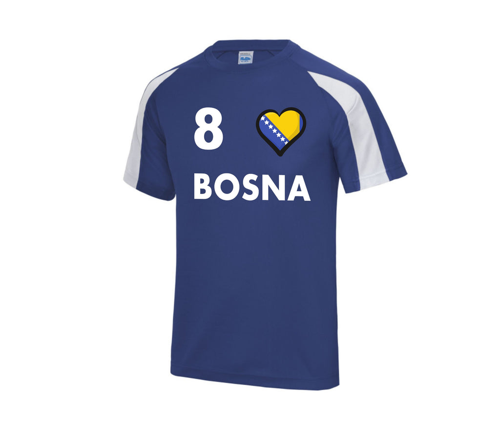 Bosnien-Trikot - Personalisiertes T-Shirt