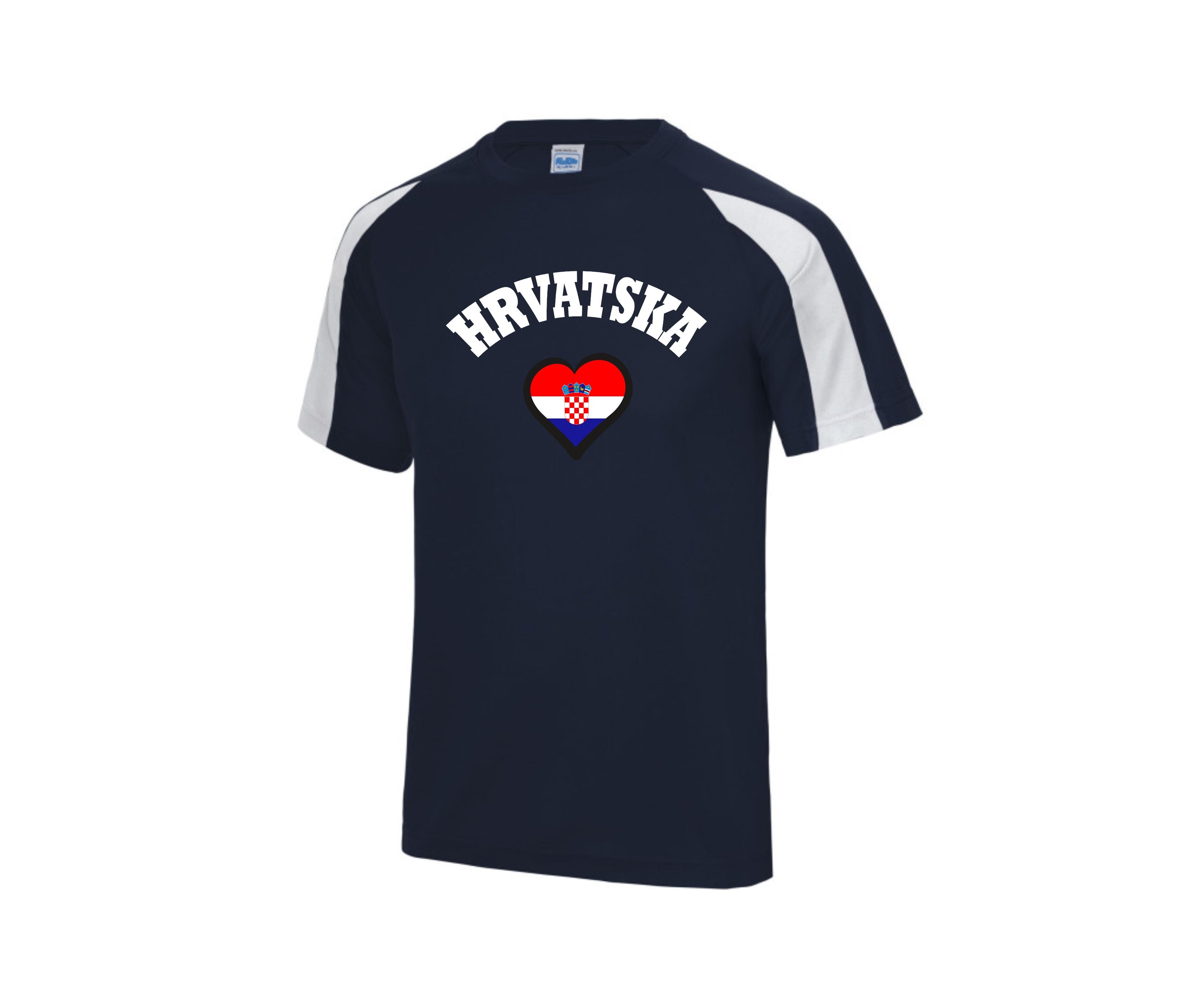 Kinder Kroatien-Trikot - Personalisiertes T-Shirt
